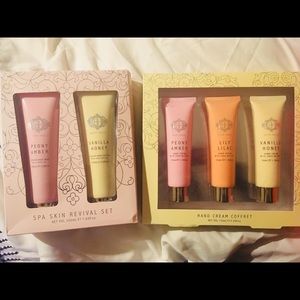 spa skin renewal & hand cream set